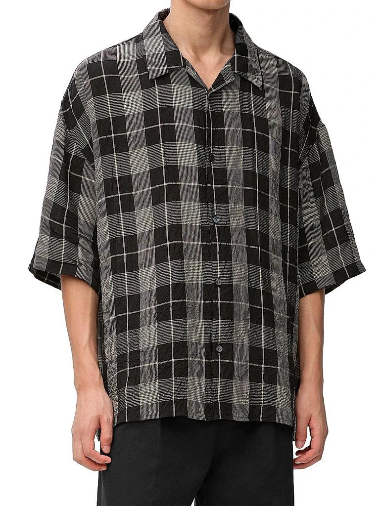 Loewe Plaid Short-Sleeve Shirt 3
