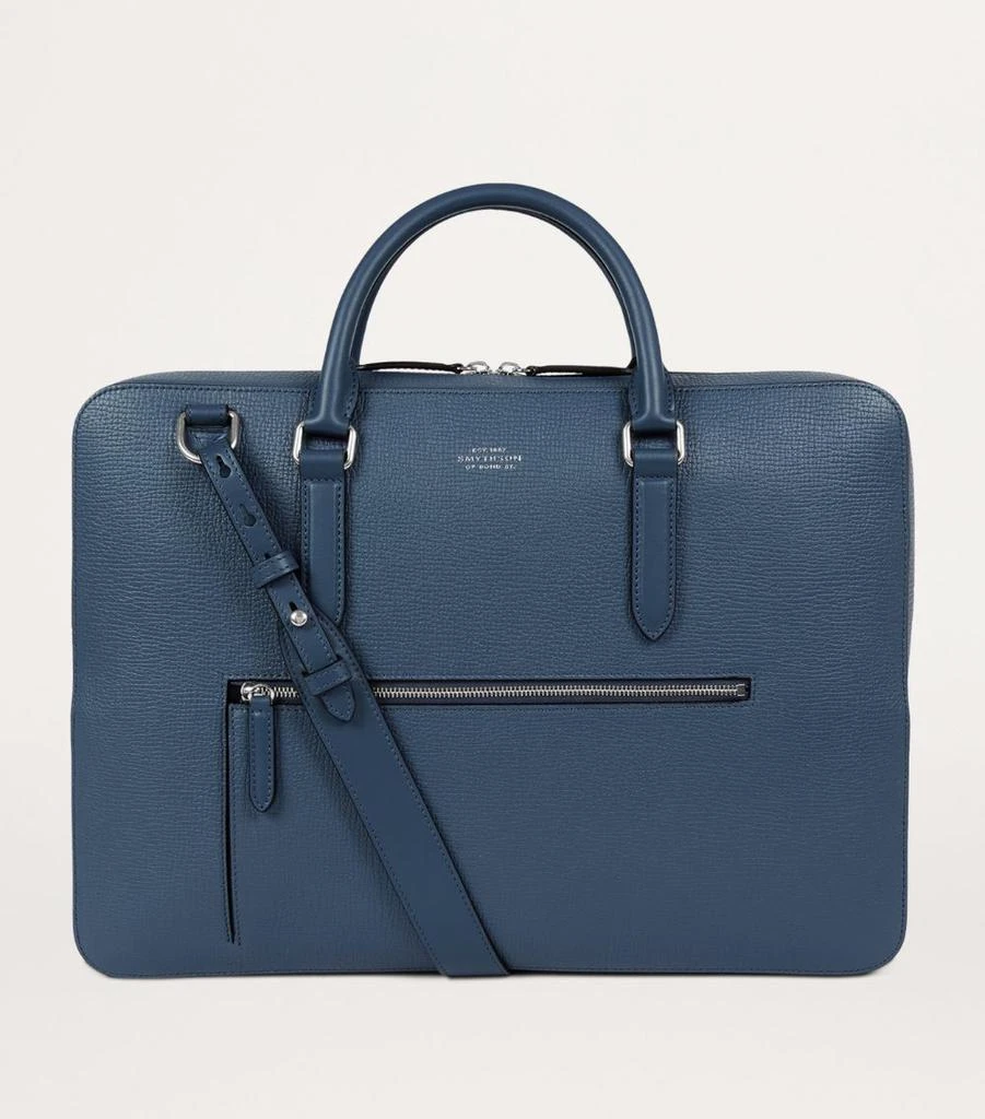 SMYTHSON Leather Slim Briefcase 2