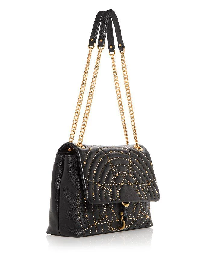 Rebecca Minkoff x Wicked Edie Embellished Leather Shoulder Bag - Exclusive 4