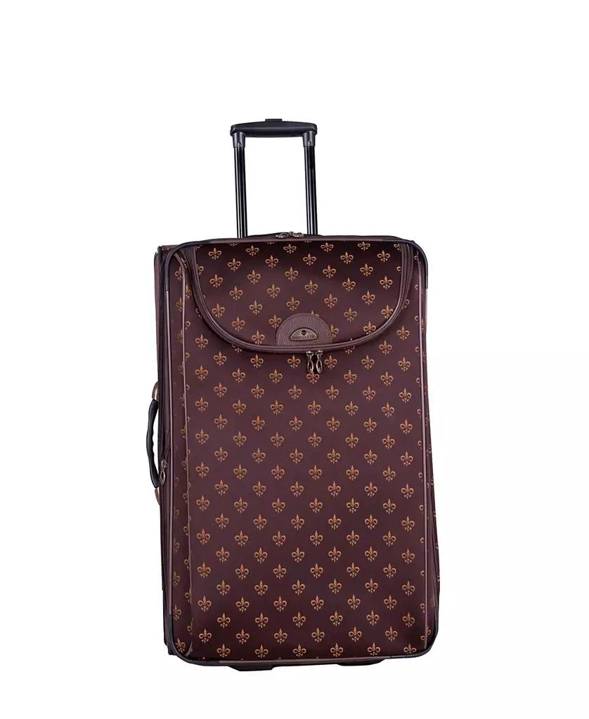 American Flyer Fleur De Lis 4 Piece Luggage Set 13