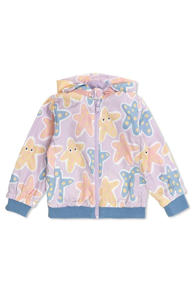 Stella McCartney Stella McCartney Kids Starfish Printed Zip-Up Jacket