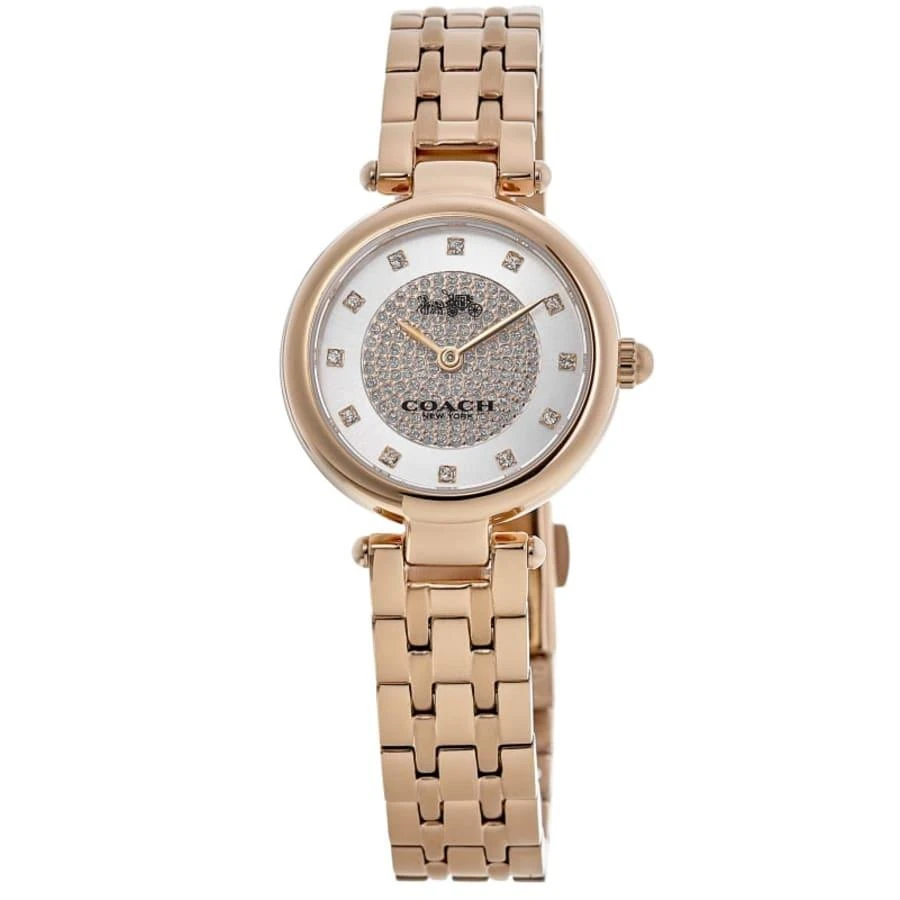 Coach Park Silver Dial Rose Gold Tone Steel Women's Watch 14503736 1