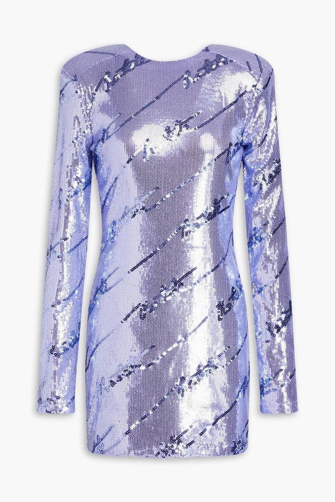 スカート ROTATE BIRGER CHRISTENSEN Sequin minidress ROTATE BIRGER CHRISTENSEN Sequinned Mini Dress | Black
