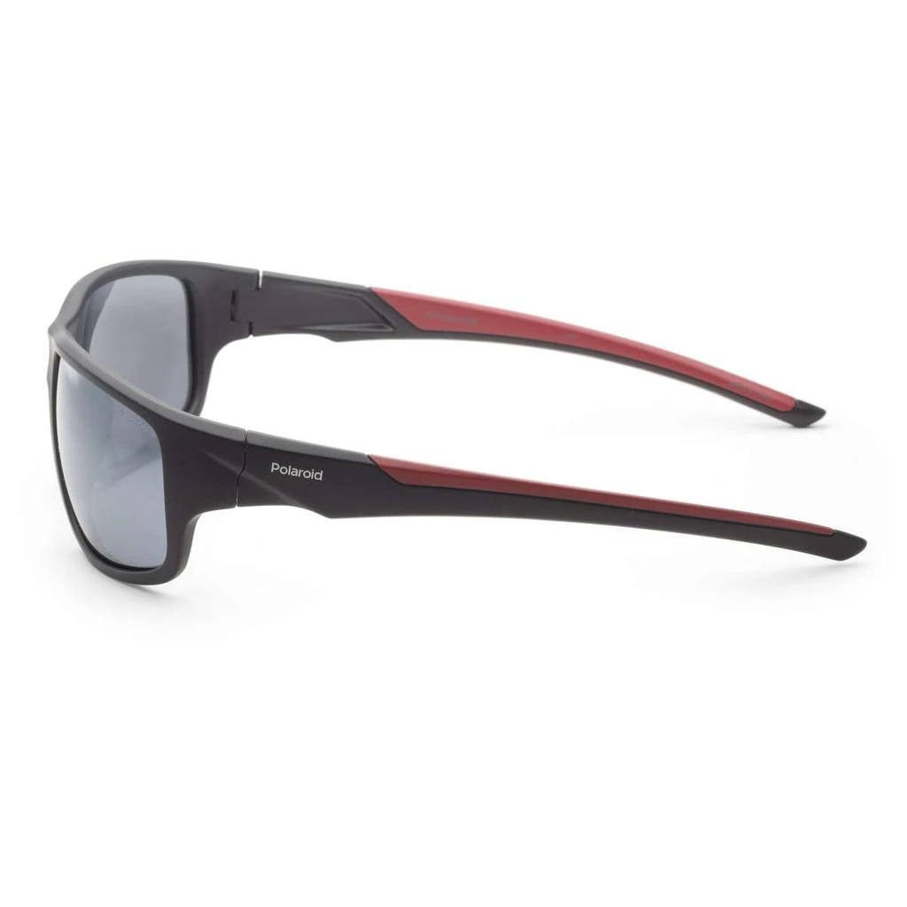 Polaroid Polaroid Men's Grey Rectangular Polarized Sunglasses 2