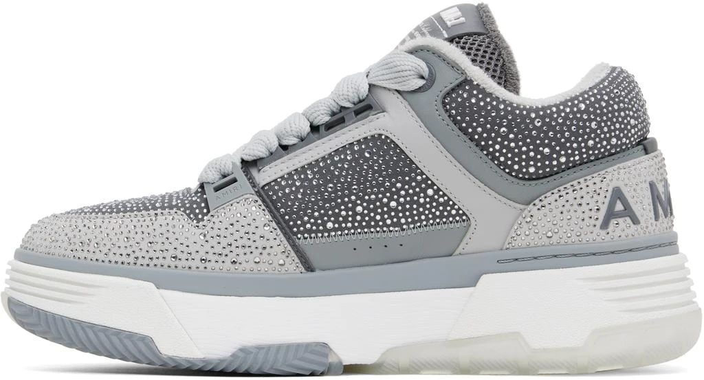 AMIRI Gray Crystal MA-1 Sneakers 3