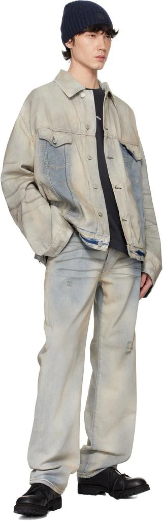 Acne Studios Blue Loose-Fit 1999M Jeans 4