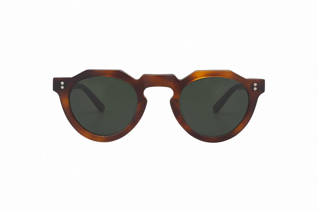 Lesca Lesca Pica Round Frame Sunglasses