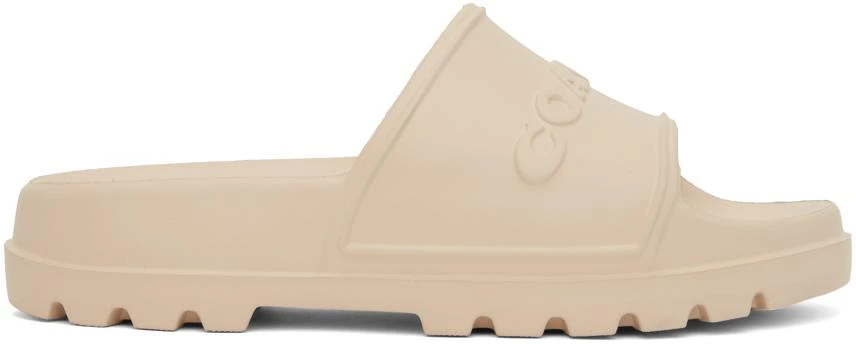 Coach 1941 Off-White Jesse Rubber Slides 1