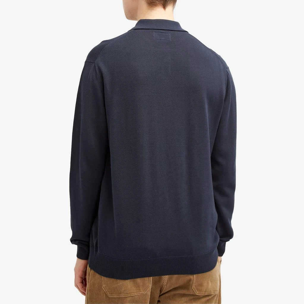 BEAMS PLUS Beams Plus 12g Knit Long Sleeve Polo 3