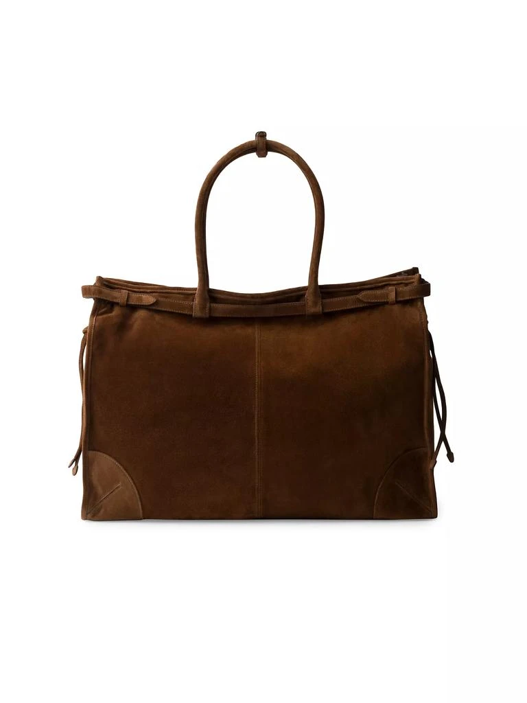 Prada Suede Tote Bag 3
