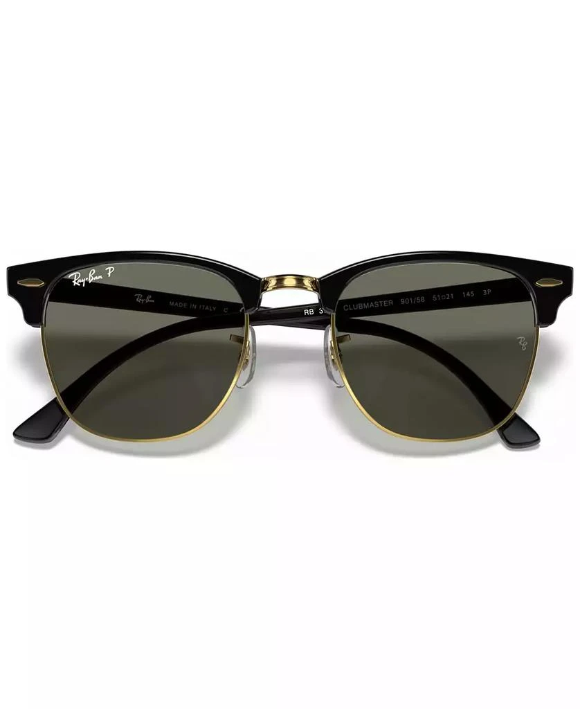 Ray-Ban Polarized Sunglasses, RB3016 CLUBMASTER 6