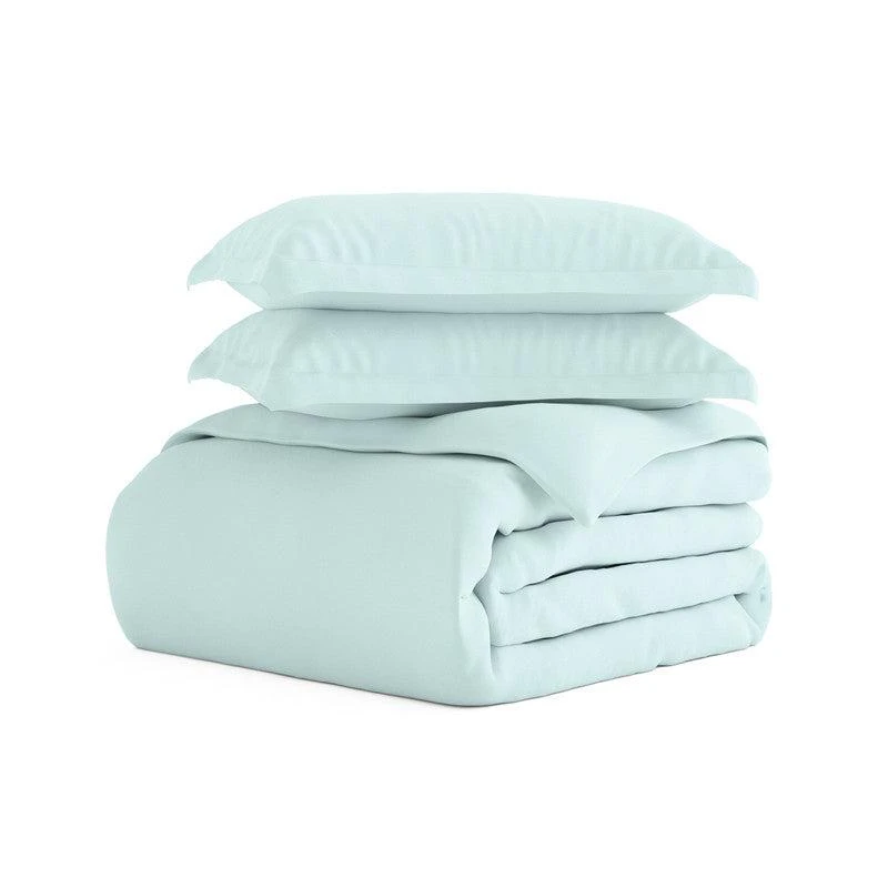 IENJOY HOME Pastel Colors Duvet Cover Set Ultra Soft Microfiber Bedding 2