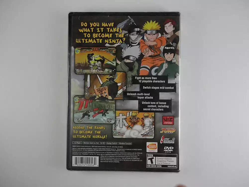 Namco Bandai Naruto Ultimate Ninja (Greatest Hits) - PlayStation 2 2