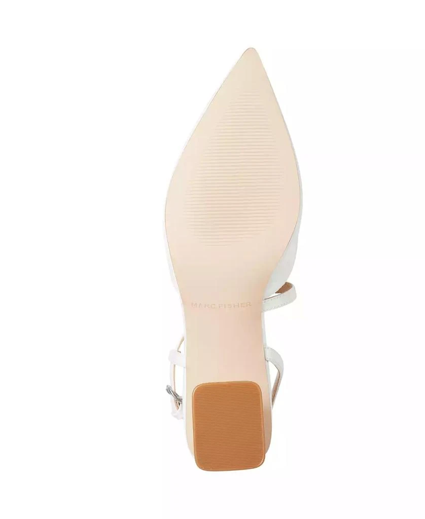 Marc Fisher Women's Loya Strappy Block Heel Pumps 5
