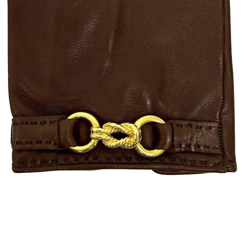 Hermes Leather Warm Gloves (Pre-Owned)