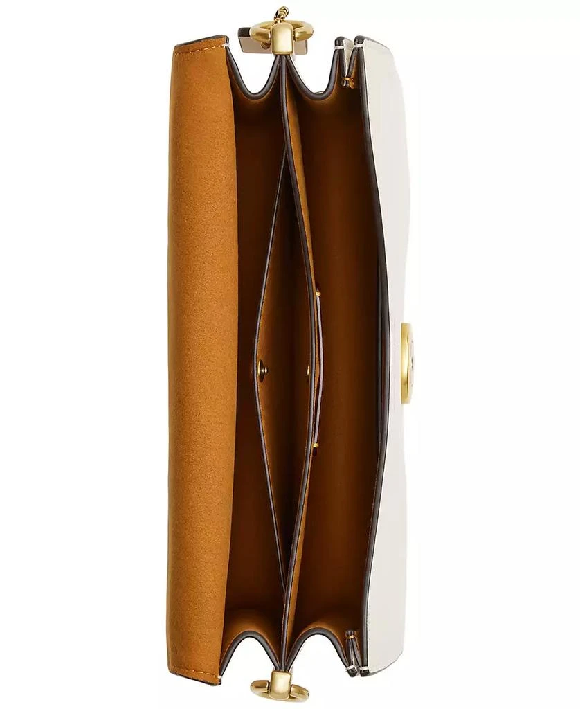 Coach Chain Tabby Medium Leather Shoulder Bag 5