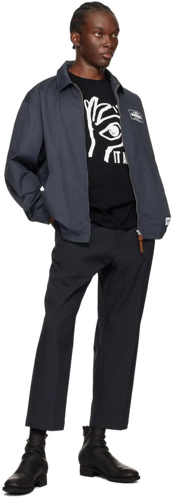 NEIGHBORHOOD Black Tuck Trousers 4