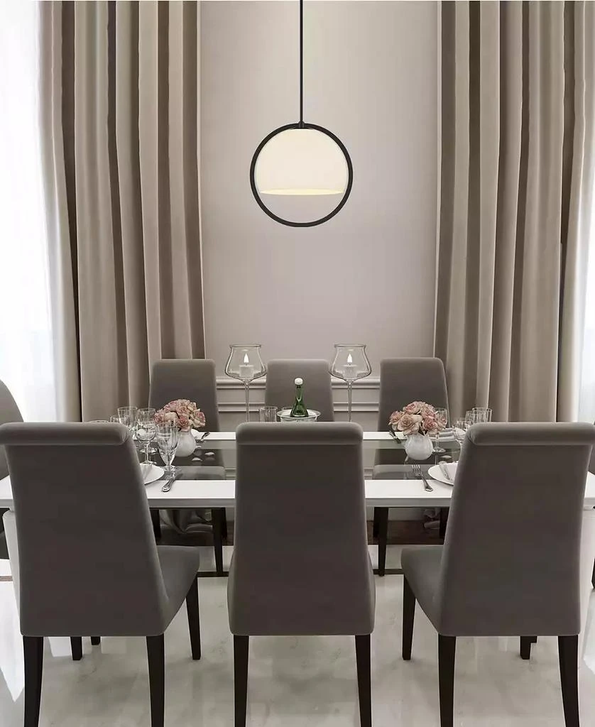 Designers Fountain Eterna 16" Metal 1 Light Pedant 3