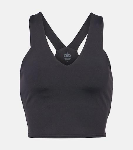 Alo Airlift Advantage Racerback Bra - Celestial Blue - Lingerie