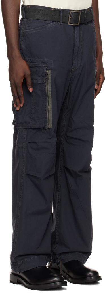 RRL Navy Ranger Poplin Cargo Pants