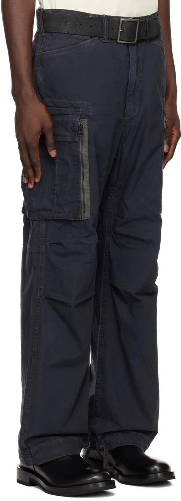 RRL Navy Ranger Poplin Cargo Pants 2