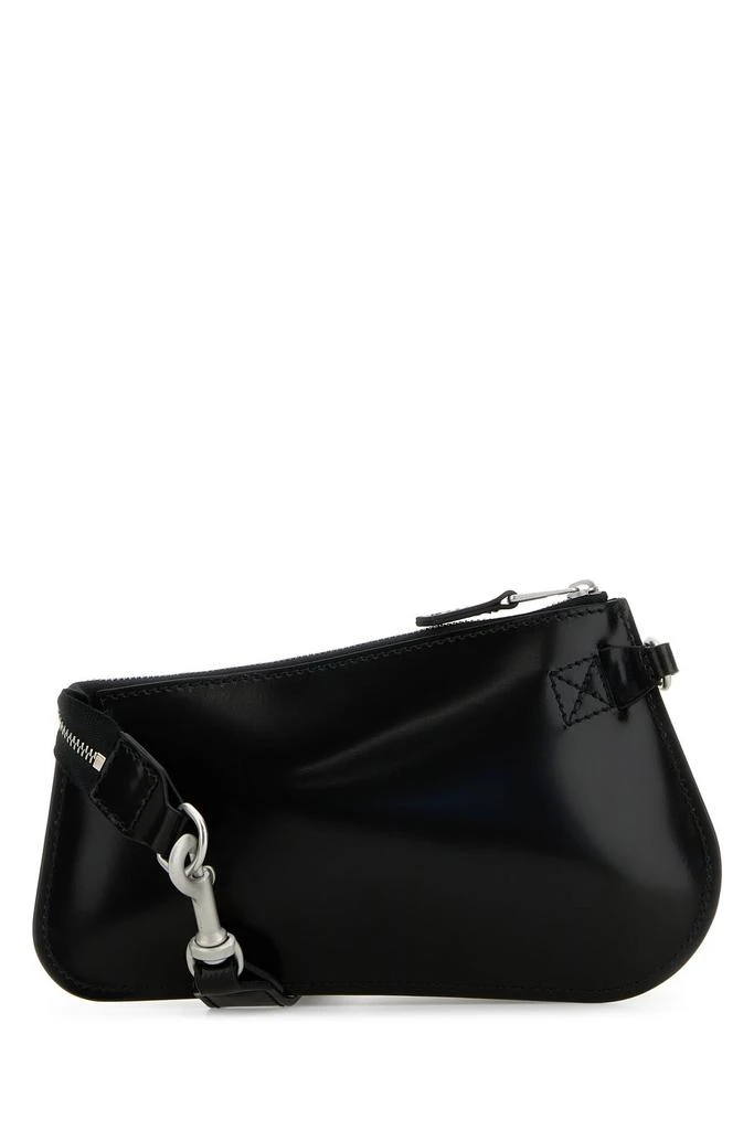 Kiko Kostadinov Black leather Trivia shoulder bag 2