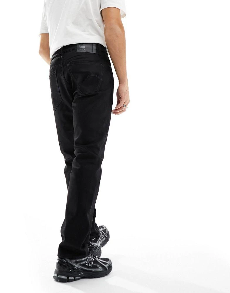 G-Star G-Star mosa straight fit jeans in black denim 3