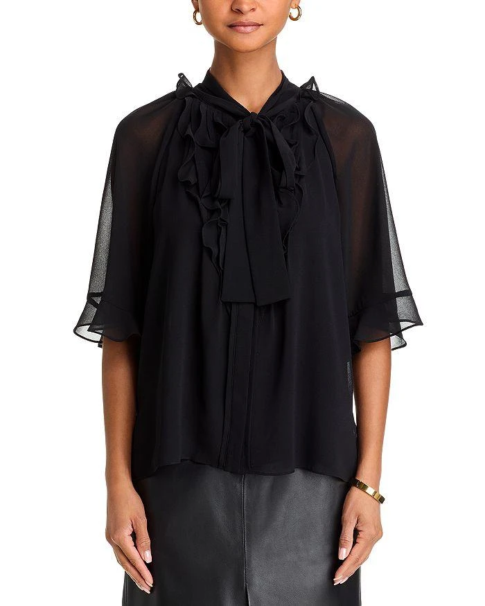 Kobi Halperin Monaco Ruffled Blouse 6