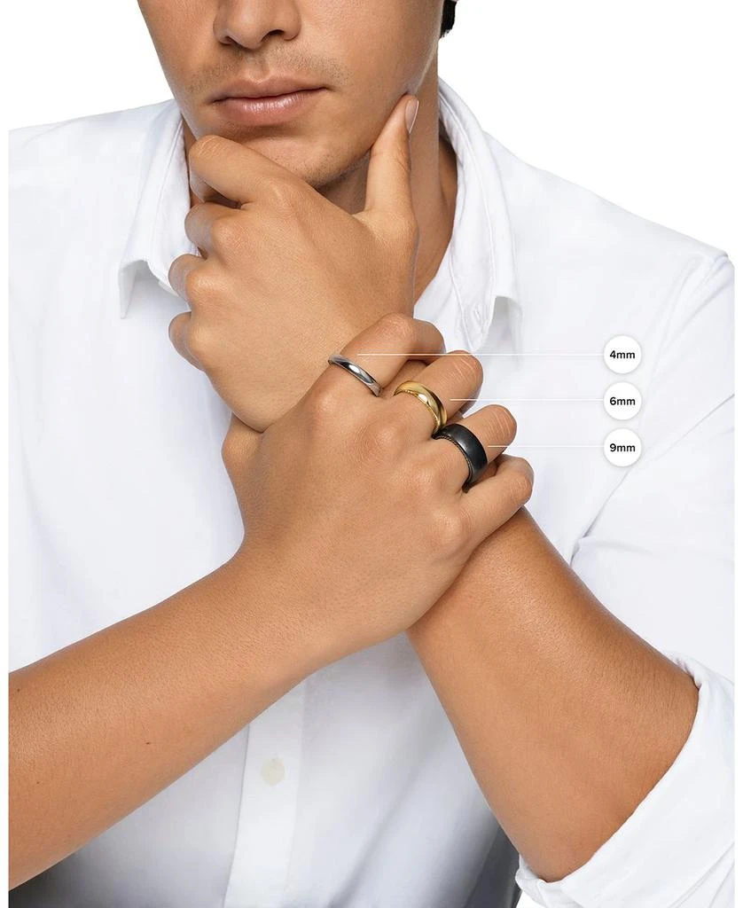 David Yurman Men
s 18K Yellow Gold Classic Band 2