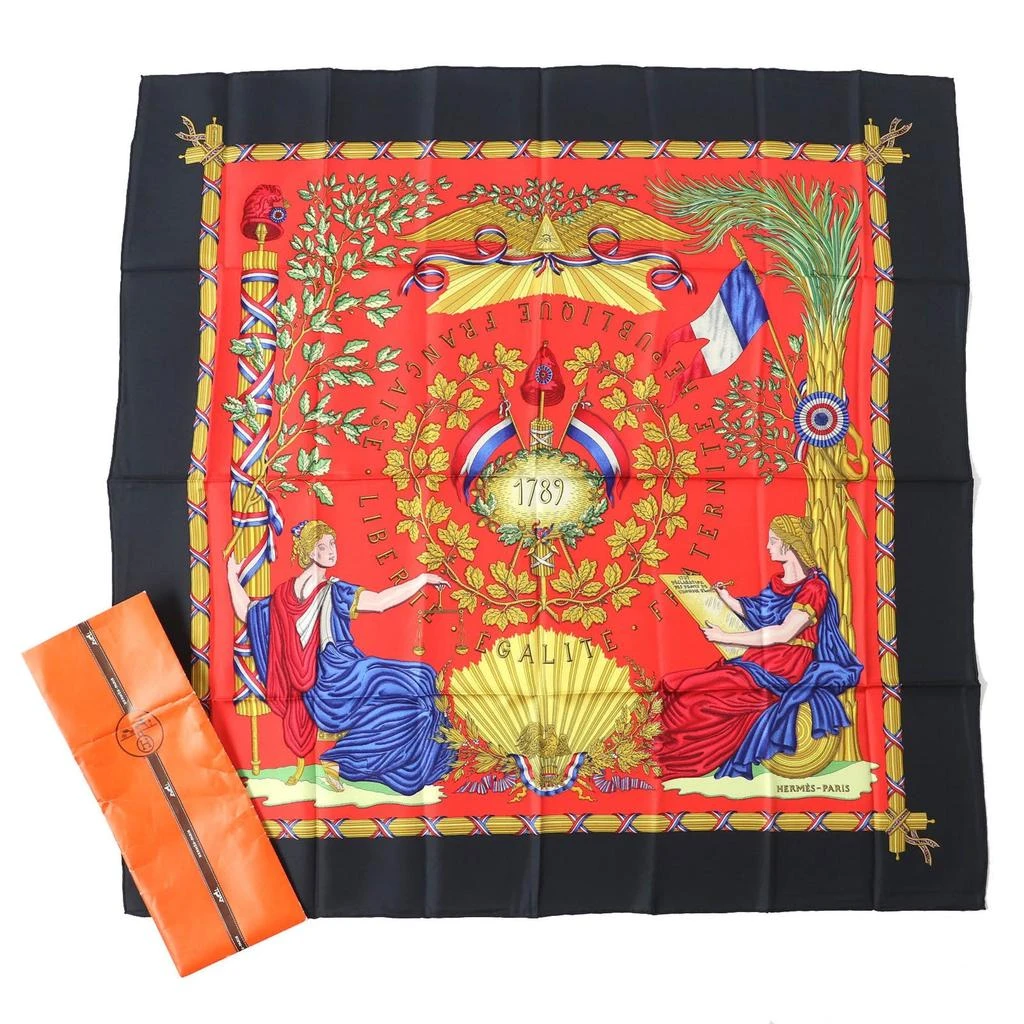 Hermes Color Silk Scarf (Pre-Owned) 2