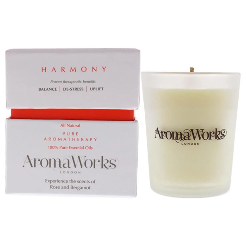 AromaWorks 2.65 oz Harmony Candle Scent for Unisex - Small 1