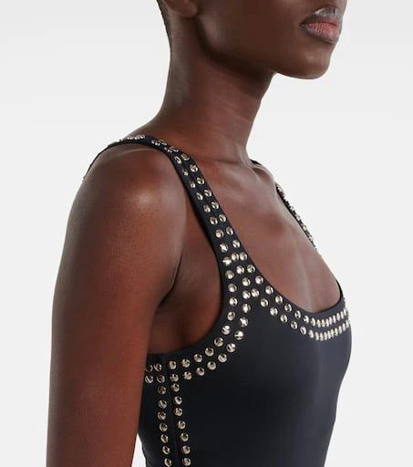 SIMKHAI Mercedes studded swimsuit 4