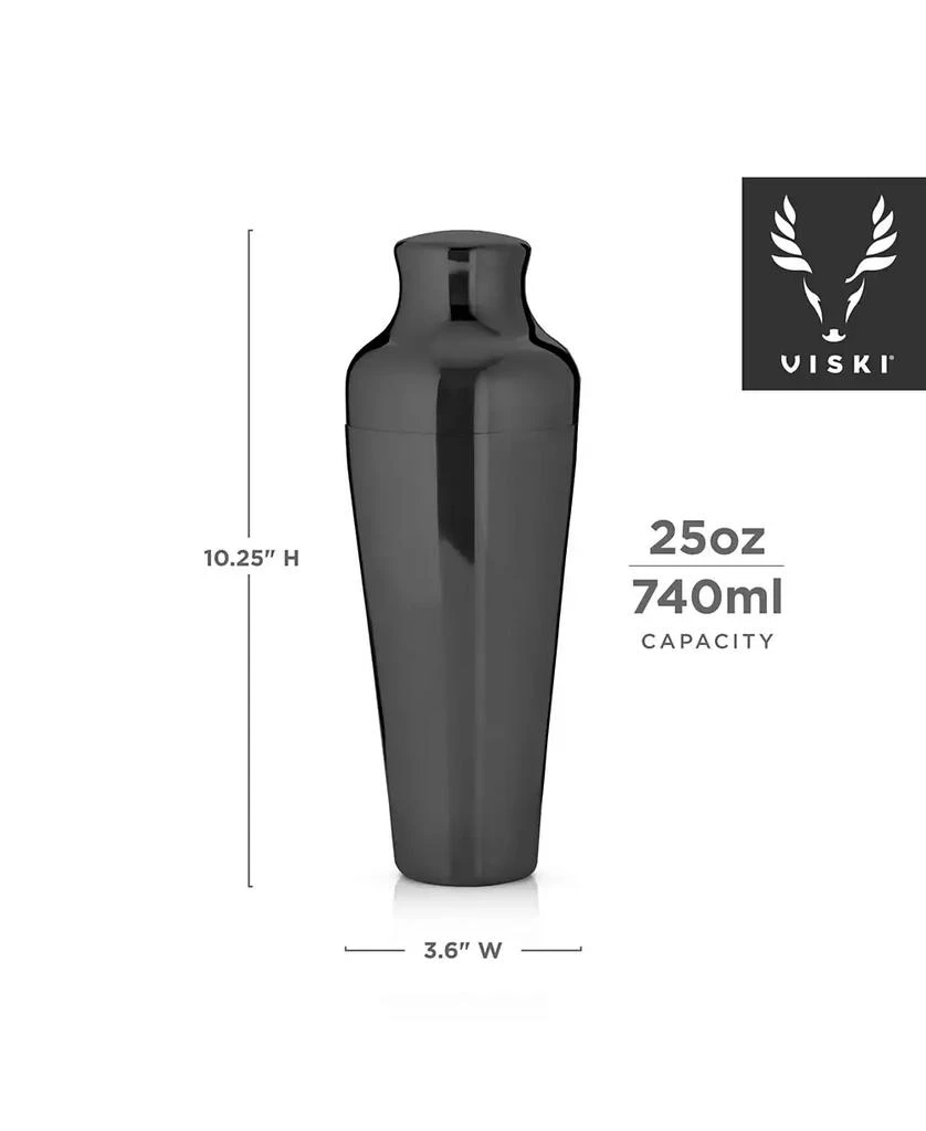 Viski Parisian Cocktail Shaker Set, 25 Oz 5