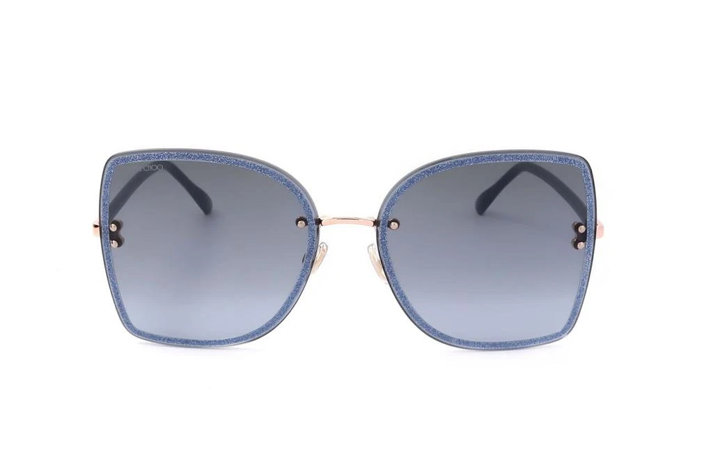 Jimmy Choo Jimmy Choo Eyewear Leti Square Frame Sunglasses 1