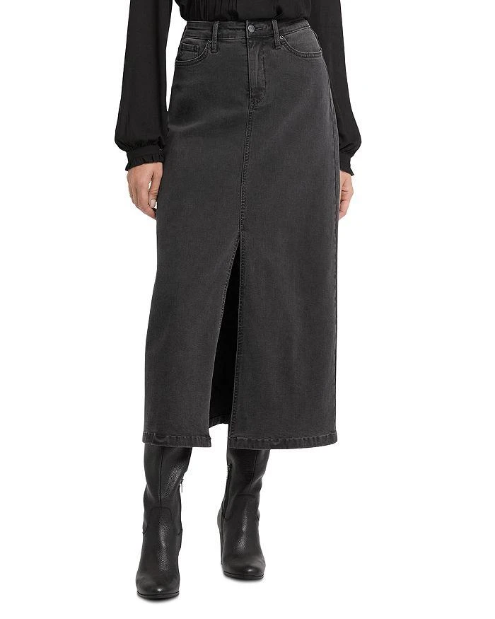 NYDJ High Rise Denim Maxi Skirt 1