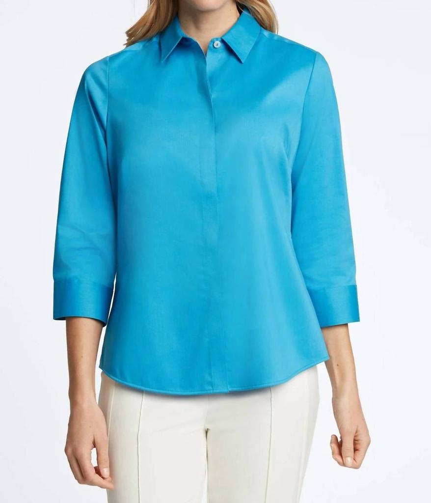 FOXCROFT Foxcroft - Luna 3/4 Sleeve