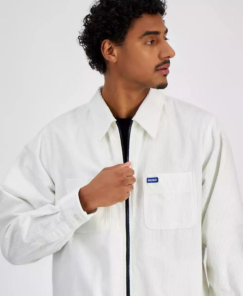 Hugo Boss Men's Eblo Zip Front Corduroy Jacket 3