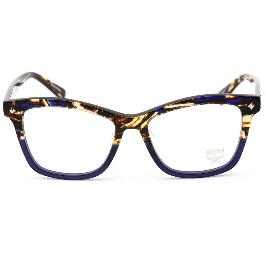 MCM MCM Women's Eyeglasses - Clear Lens Havana/Blue Cat Eye Shape Frame | MCM2614 235 2