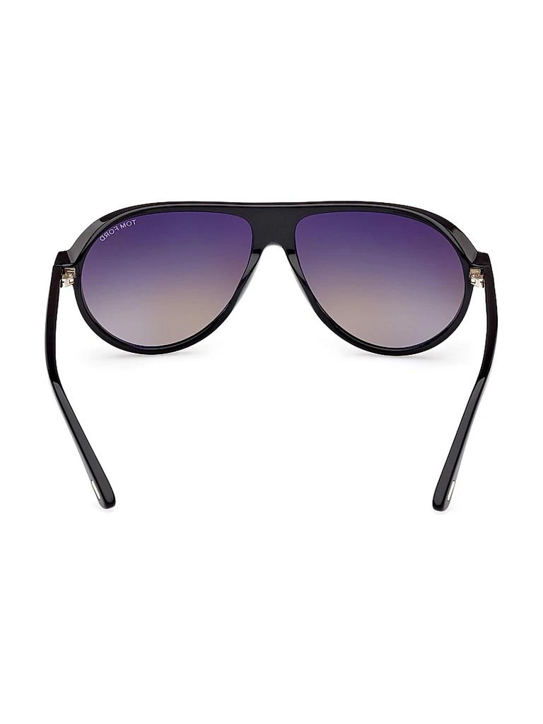 Tom Ford Marcus 60MM Pilot Sunglasses 5