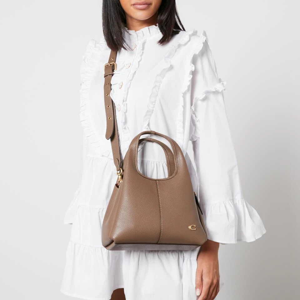 Coach Coach Lana 23 Polished Pebble-Grain Leather Shoulder Bag 2