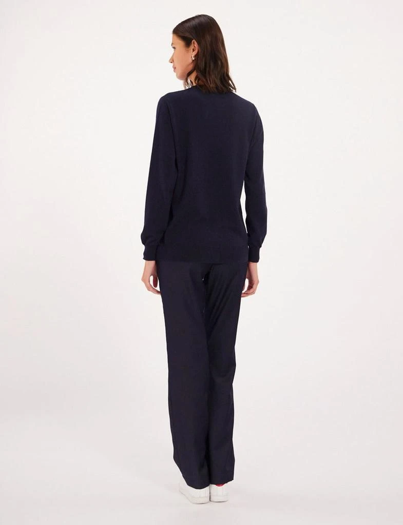 INES DE LA FRESSANGE PARIS Parigi navy blue sweater 5