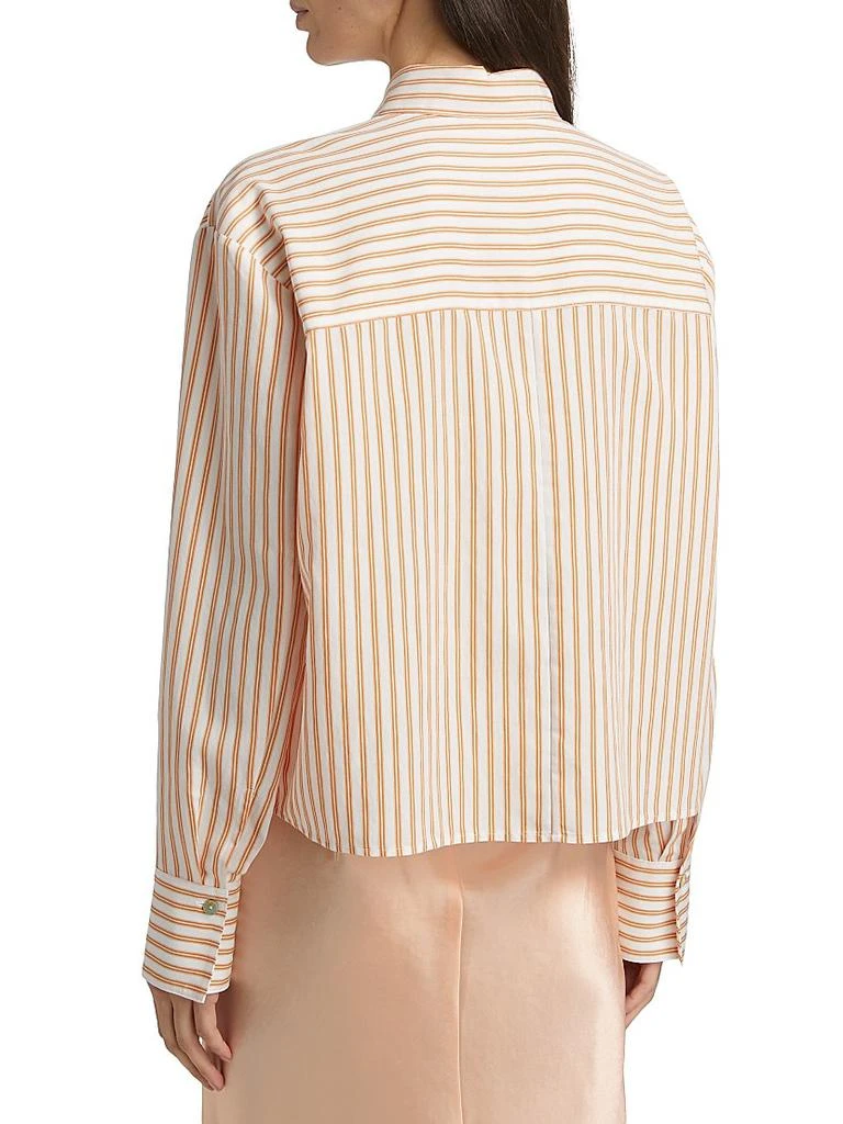 Vince Till Stripe Cropped Shirt 5