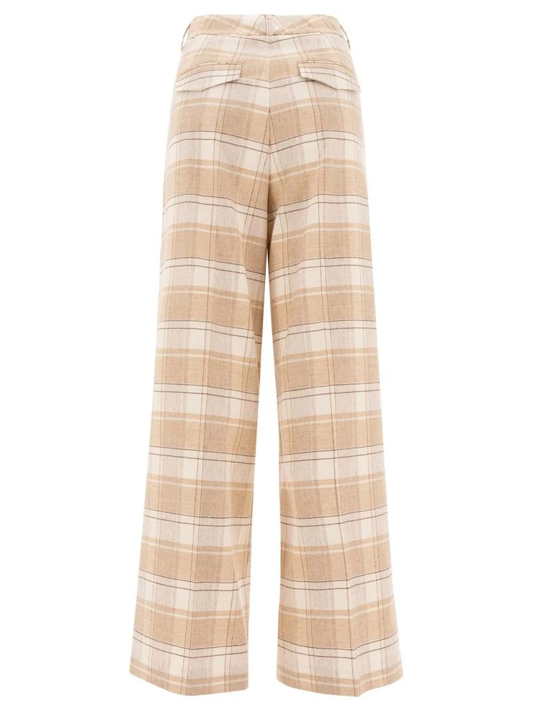 Peserico Peserico Plaid Wide Leg Pants 2