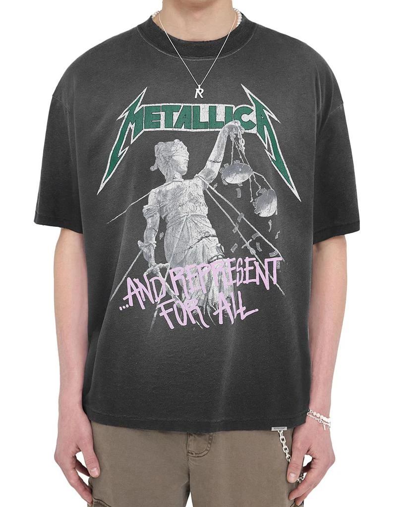 Represent Metallica Justice Graphic Tee 6