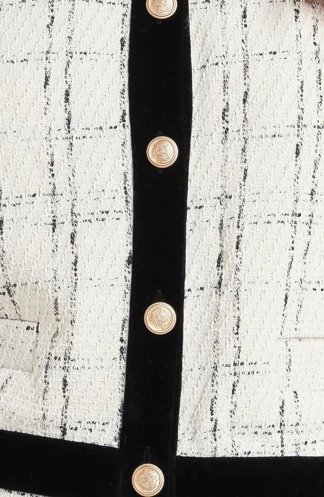 FREEMARKET Tweed Cropped Jacket 2