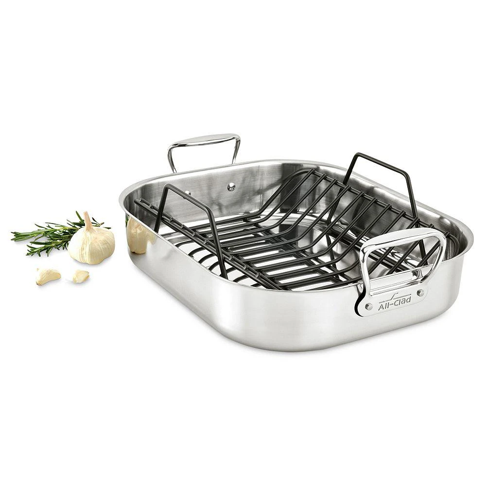 All-Clad Gourmet Accessories Large Roaster with Rack 4