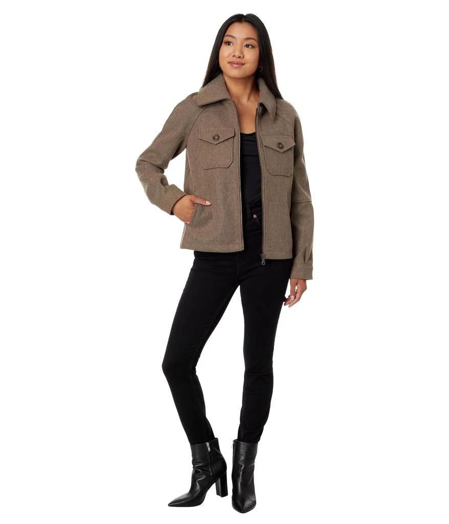 Avec Les Filles Relaxed Zip Front Jacket 4