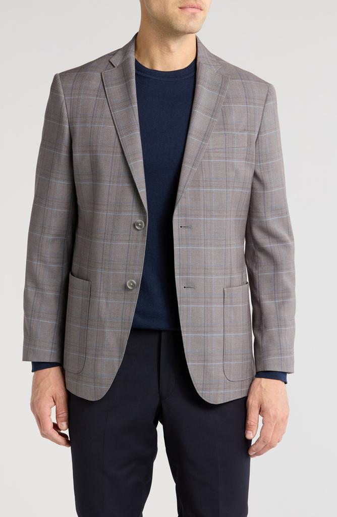 Nordstrom Plaid Stretch Sport Coat