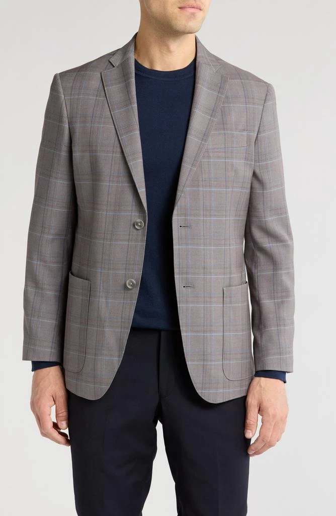 Nordstrom Plaid Stretch Sport Coat 1