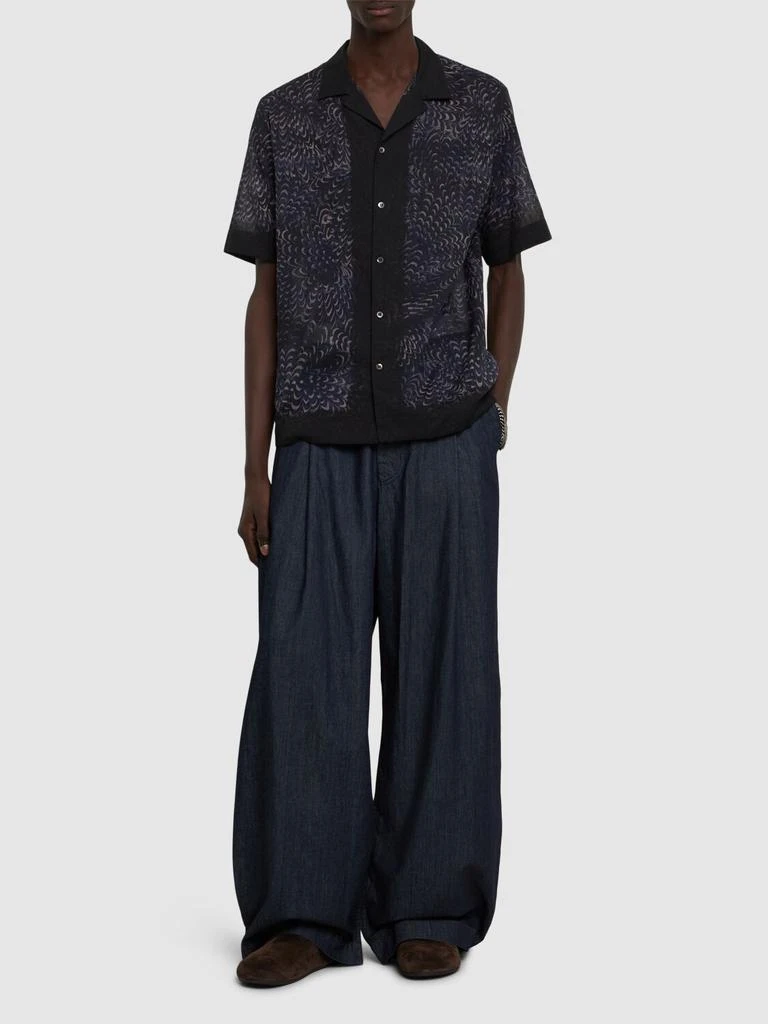 DRIES VAN NOTEN Carltone Short Sleeve Shirt 1